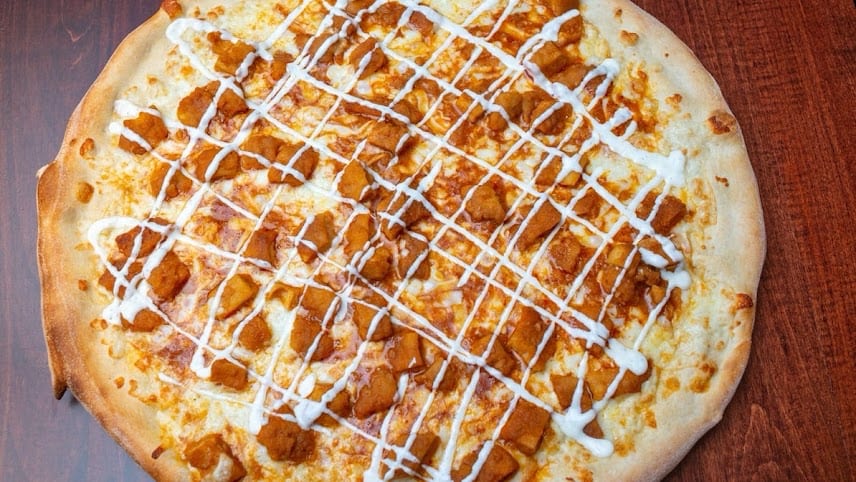 Buffalo Chicken Pizza.