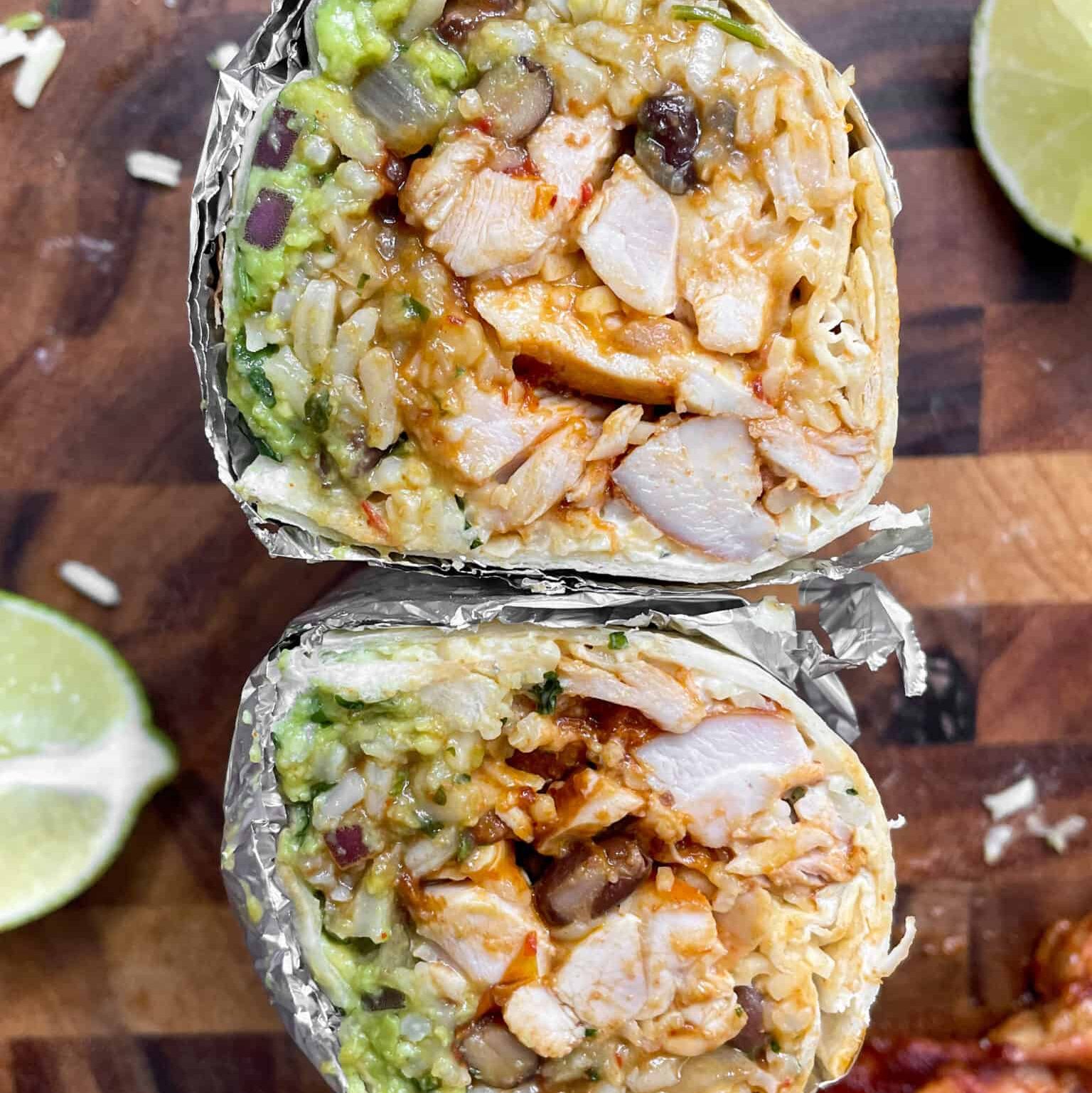 Chicken Burrito.