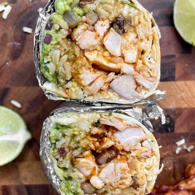 Chicken Burrito.