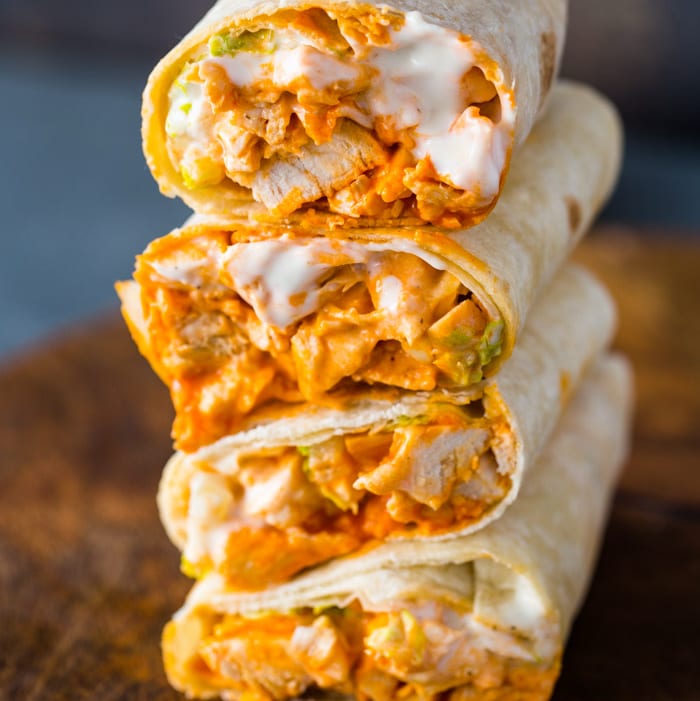 Buffalo Chicken Wrap.