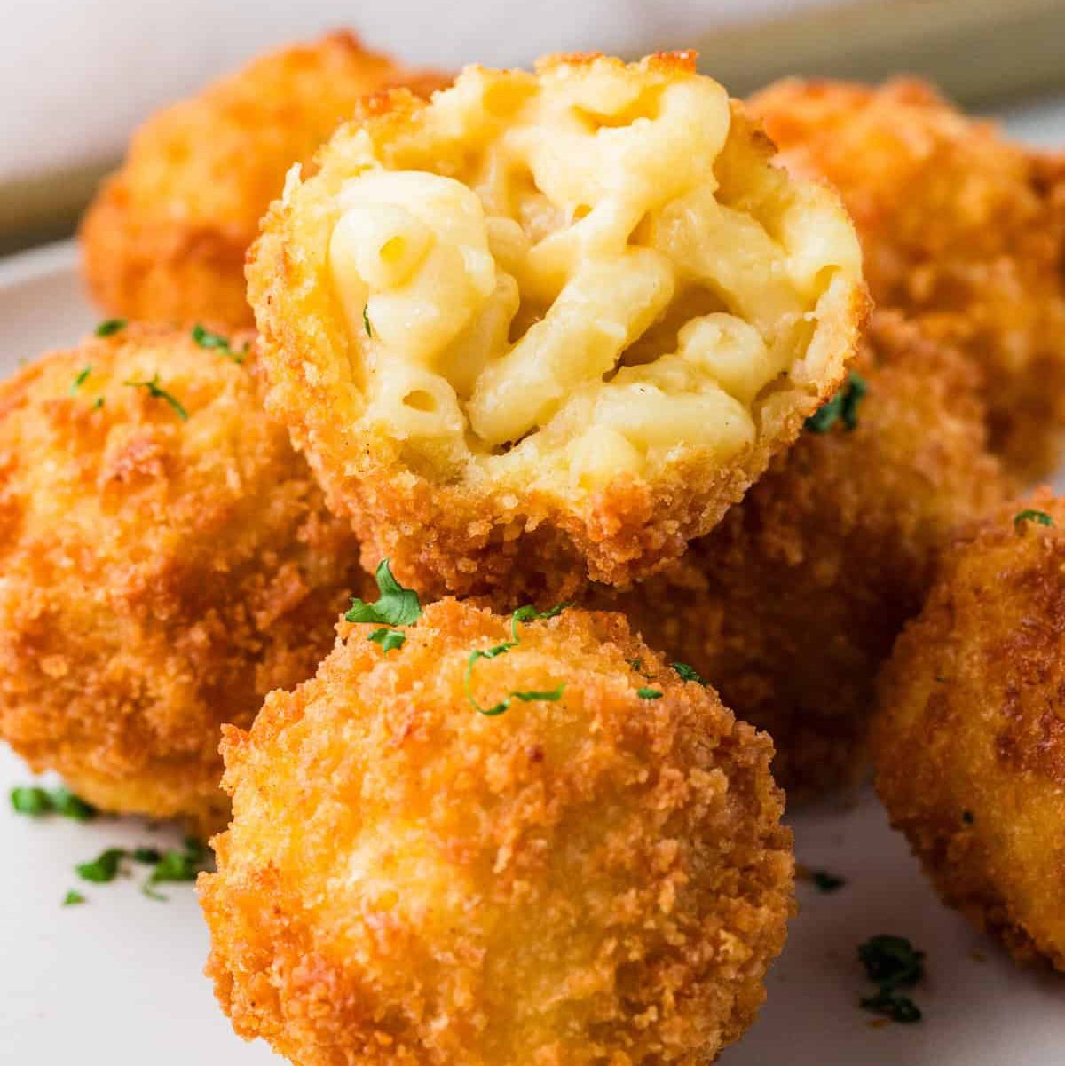 Mac N' Cheese Bites.
