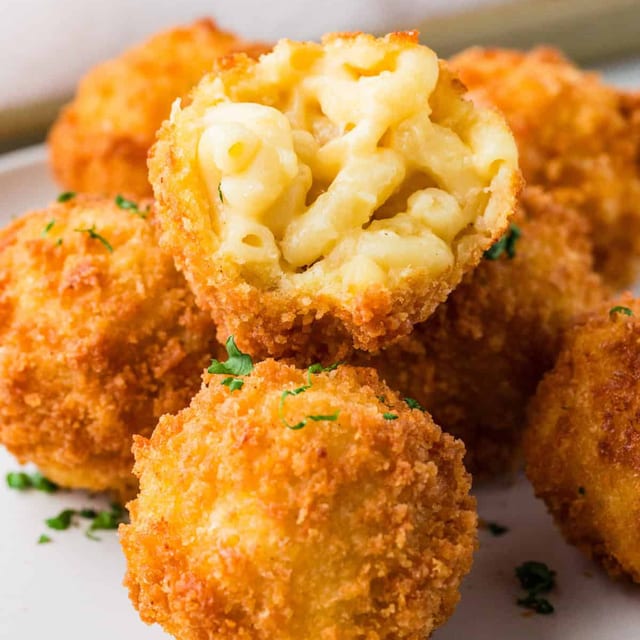 Mac N' Cheese Bites.