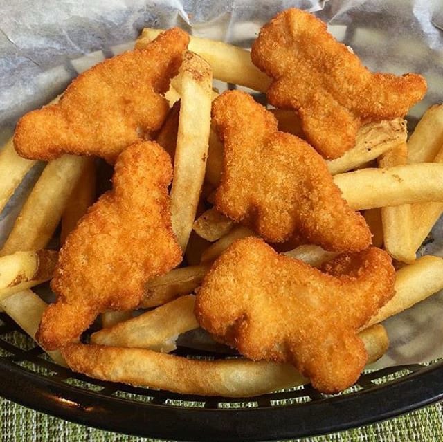 Kids Chicken Nuggets & Fries.