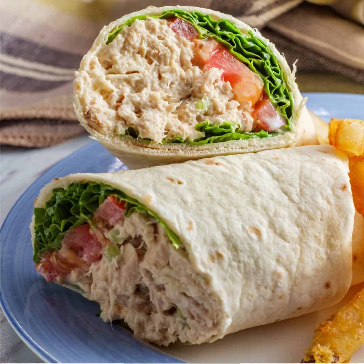 Tuna Salad Wrap.