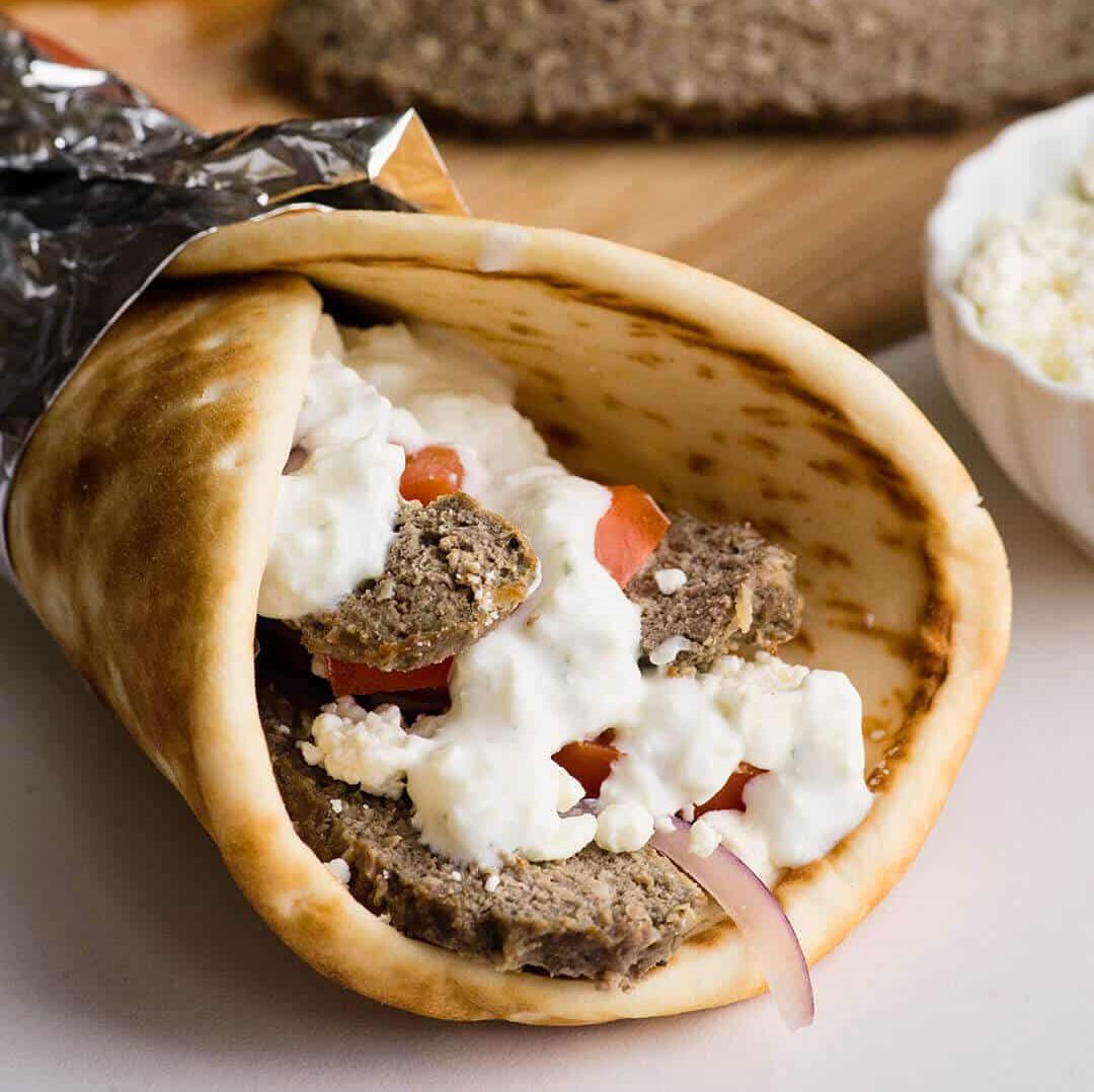 Gyro Sandwich.