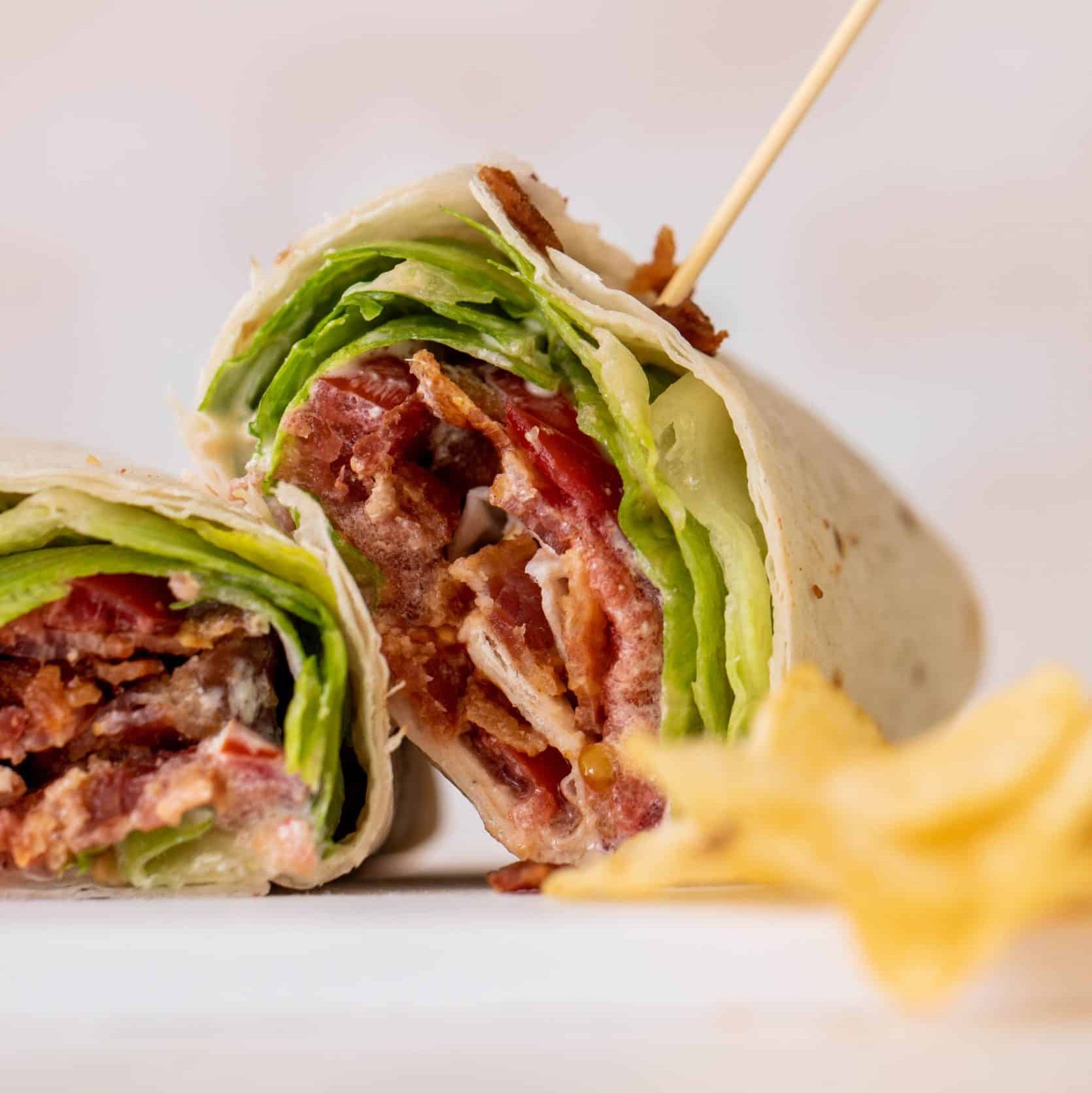 B.L.T. Wrap.