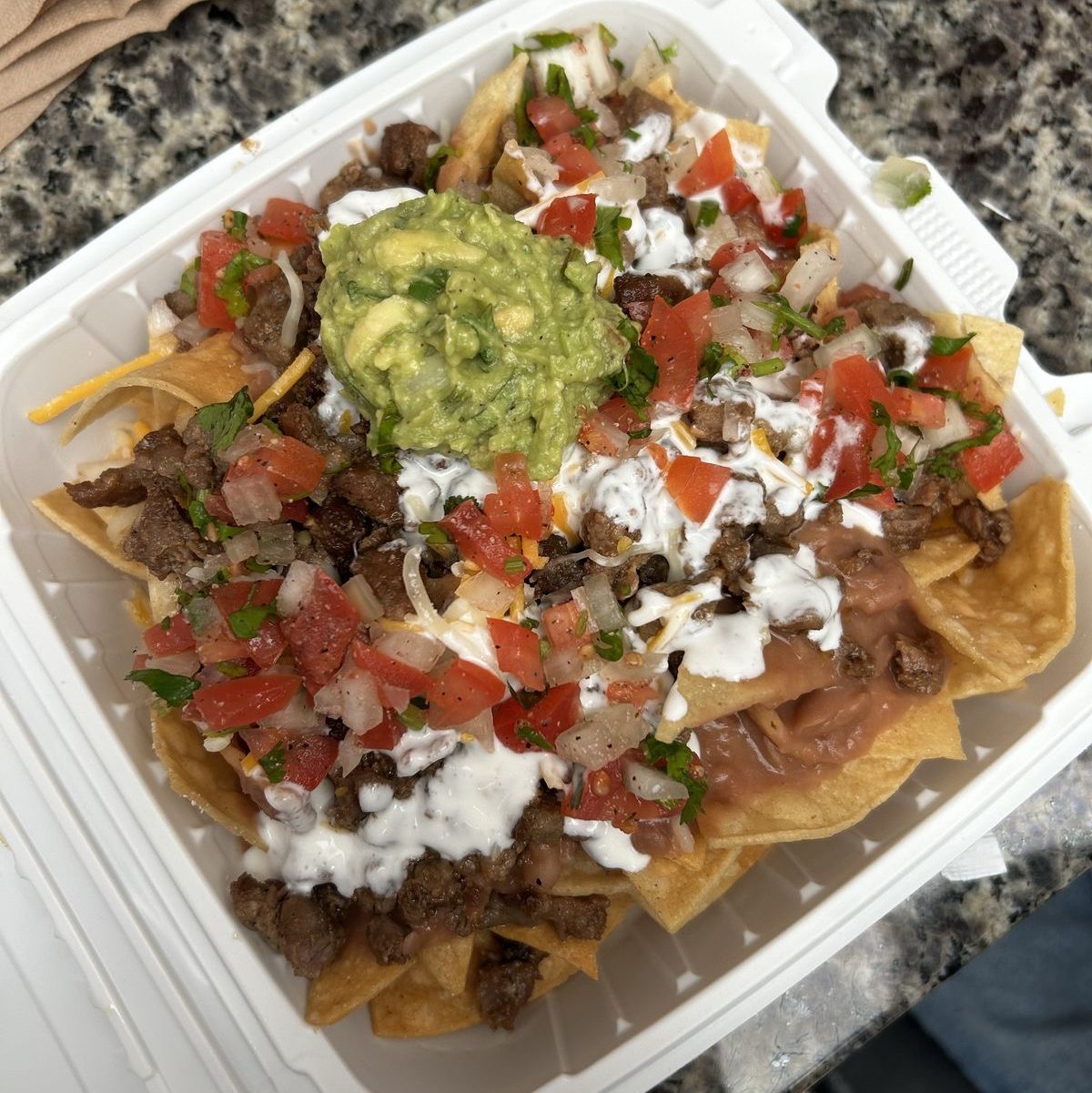 Steak Nacho.