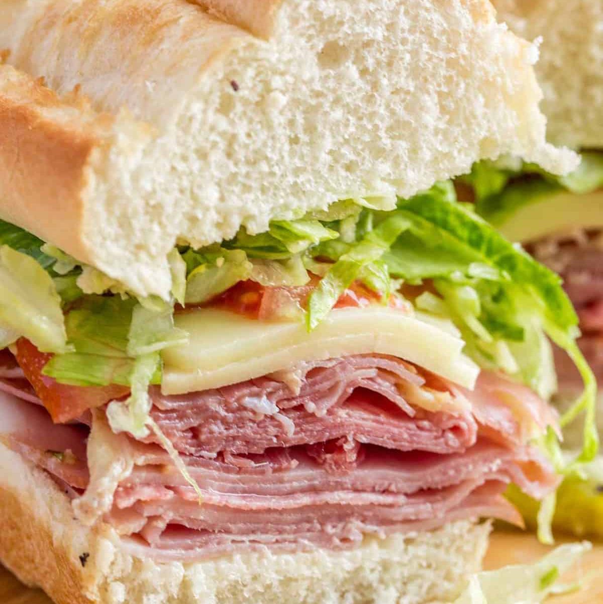 Super Italian Sub.