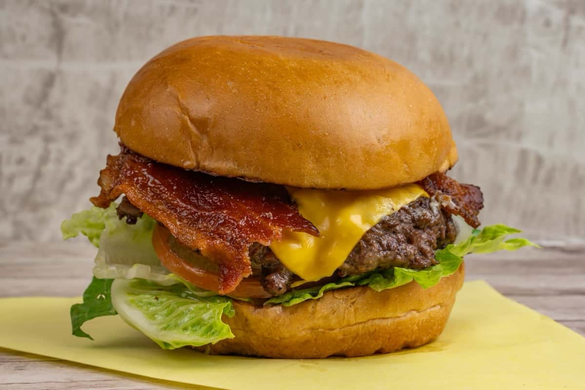 Bacon Cheese Burger.
