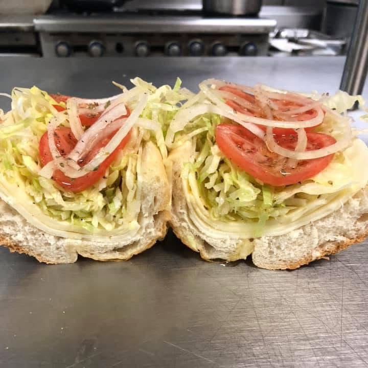 Mixed Cheese Sub.