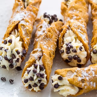 Homemade Cannoli