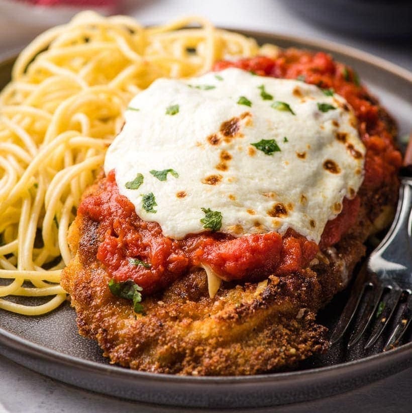 Veal Parmigiana.