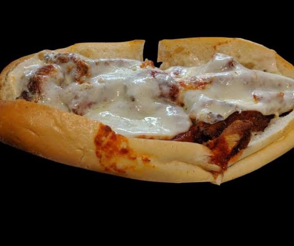 Veal Cutlet Parmigiana Sub.
