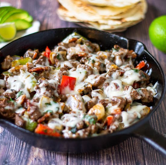 Beef Fajitas.