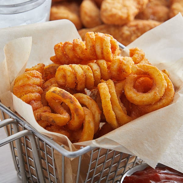 Curly Seasoned Fries.
