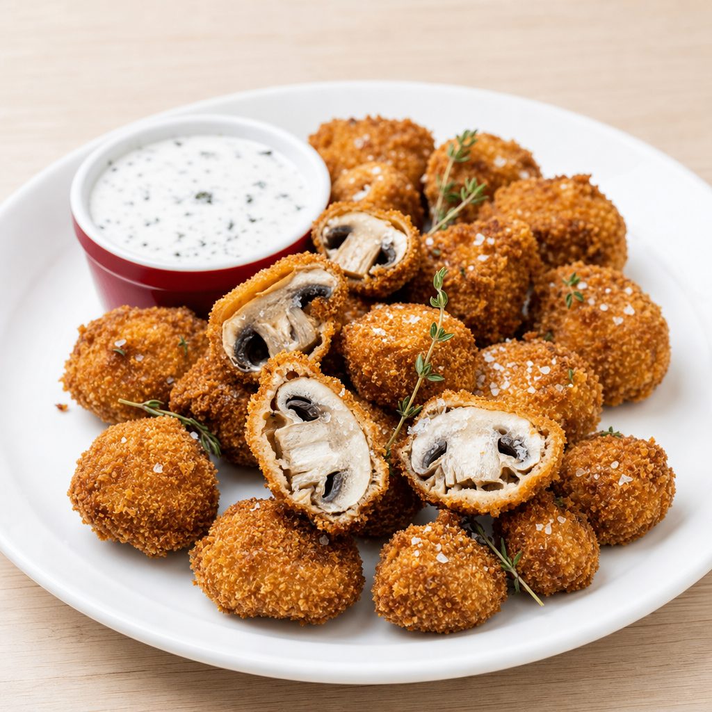 Fried Mushrooms.