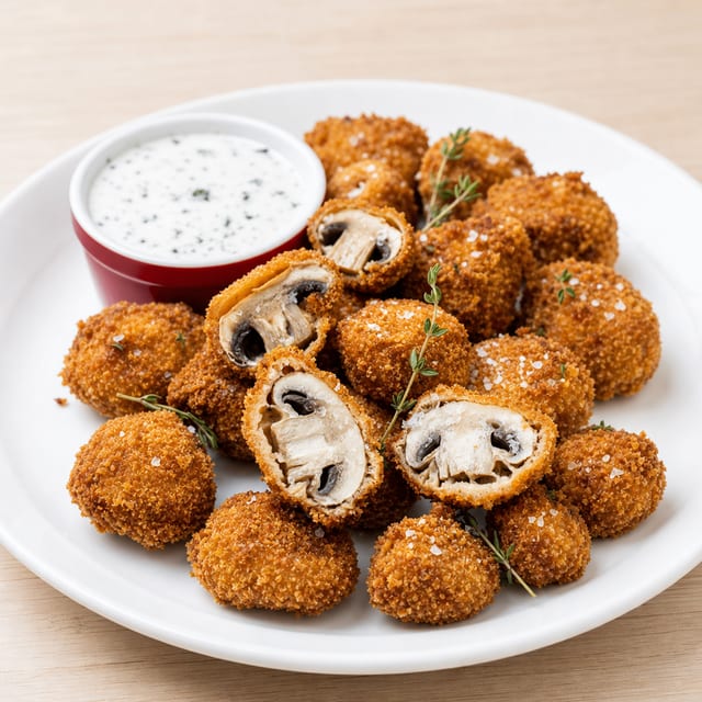 Fried Mushrooms.