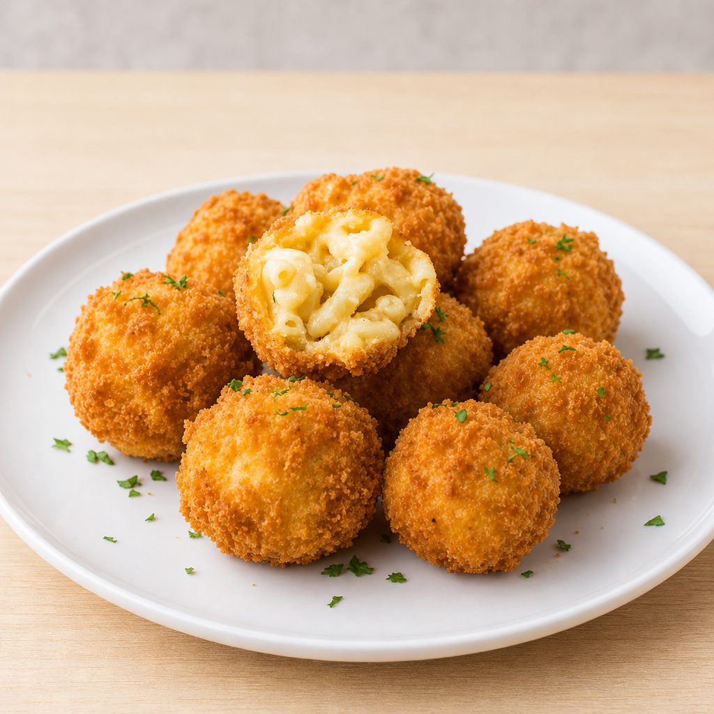 Mac N' Cheese Bites.