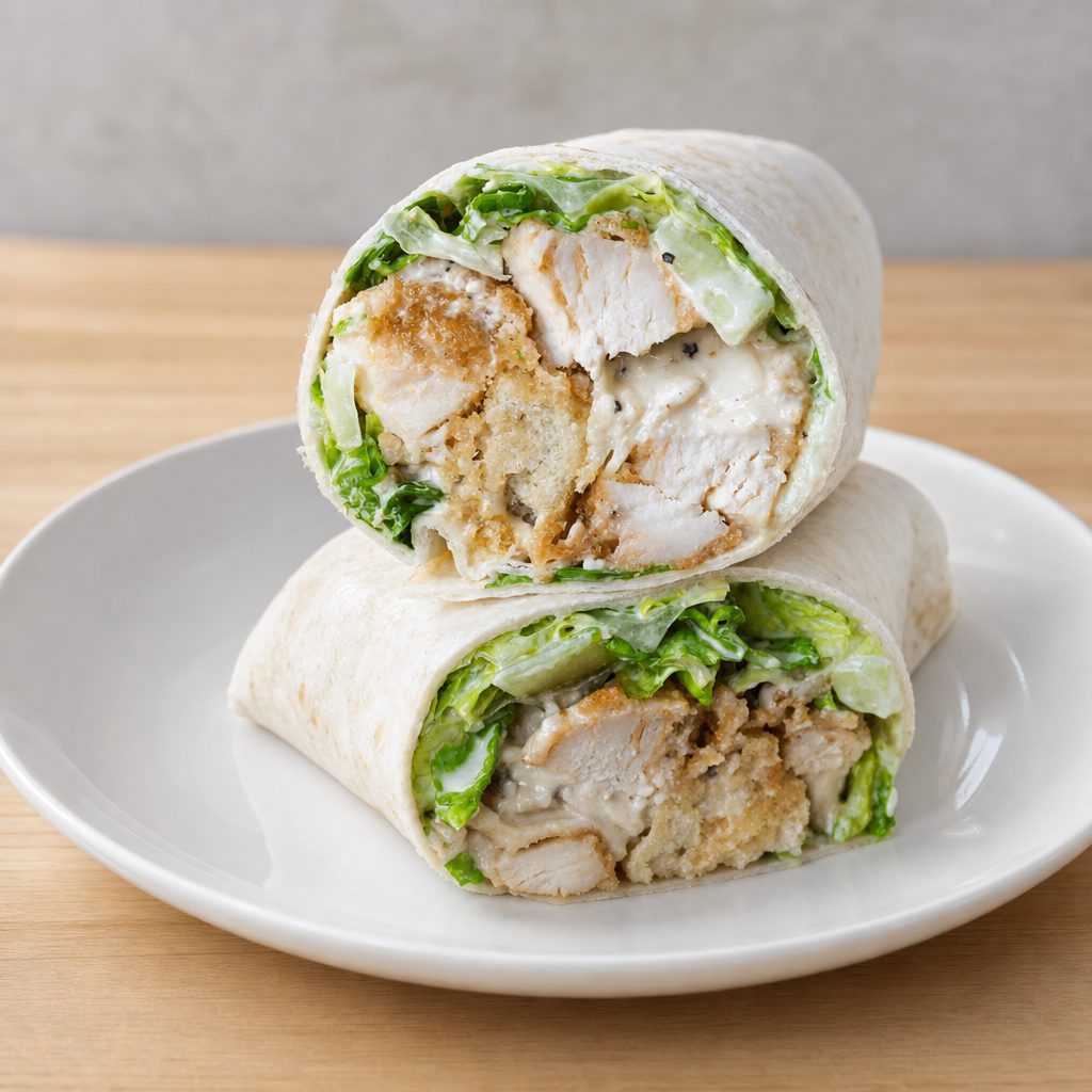 Chicken Caesar Wrap.