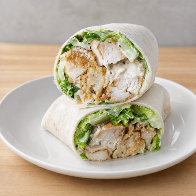 Chicken Caesar Wrap.