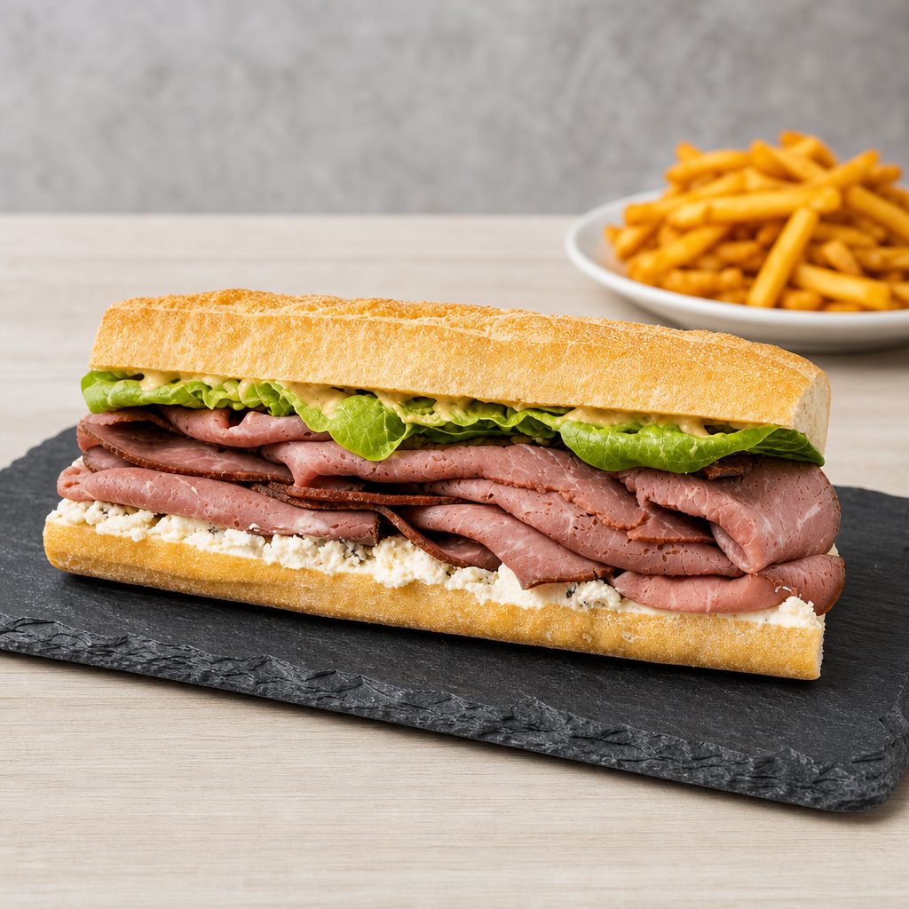 Roast Beef Sub.
