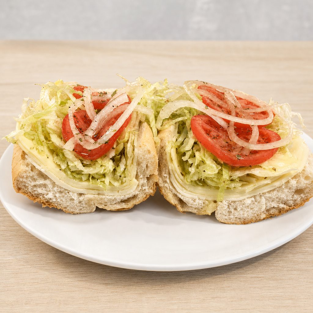 Mixed Cheese Sub.
