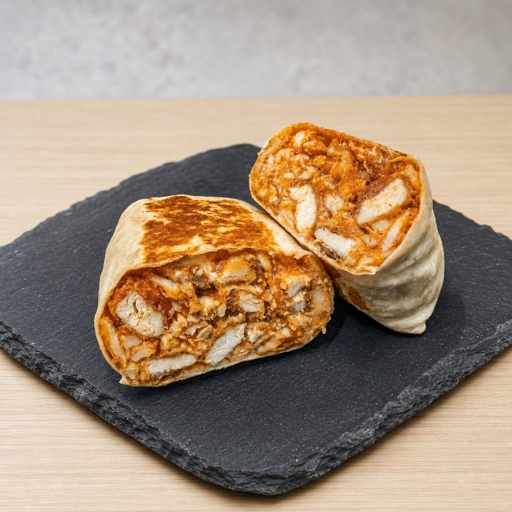 Chicken Parmigiana Wrap.