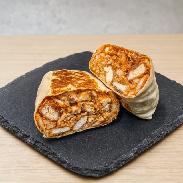 Chicken Parmigiana Wrap.