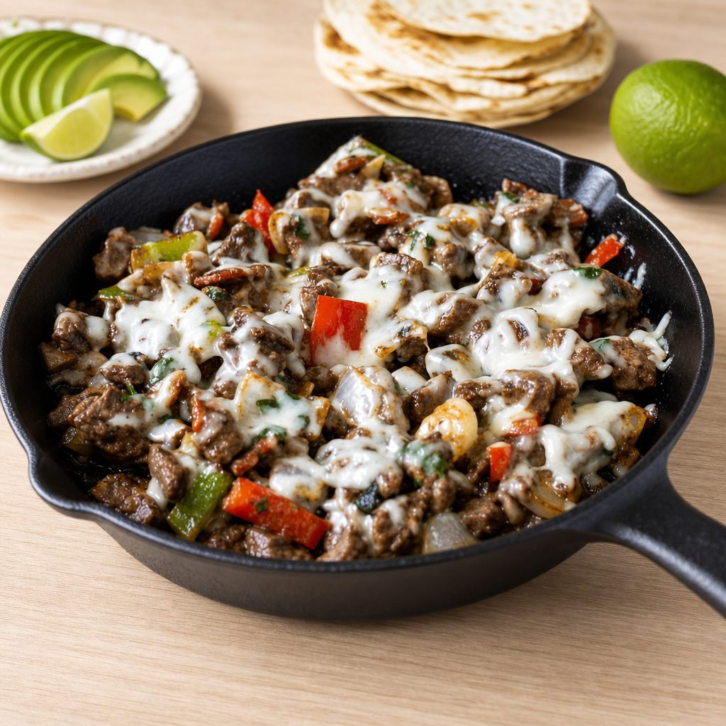 Beef Fajitas.