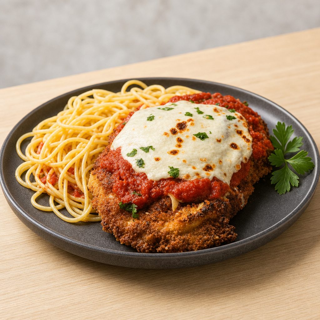 Chicken Parmigiana.