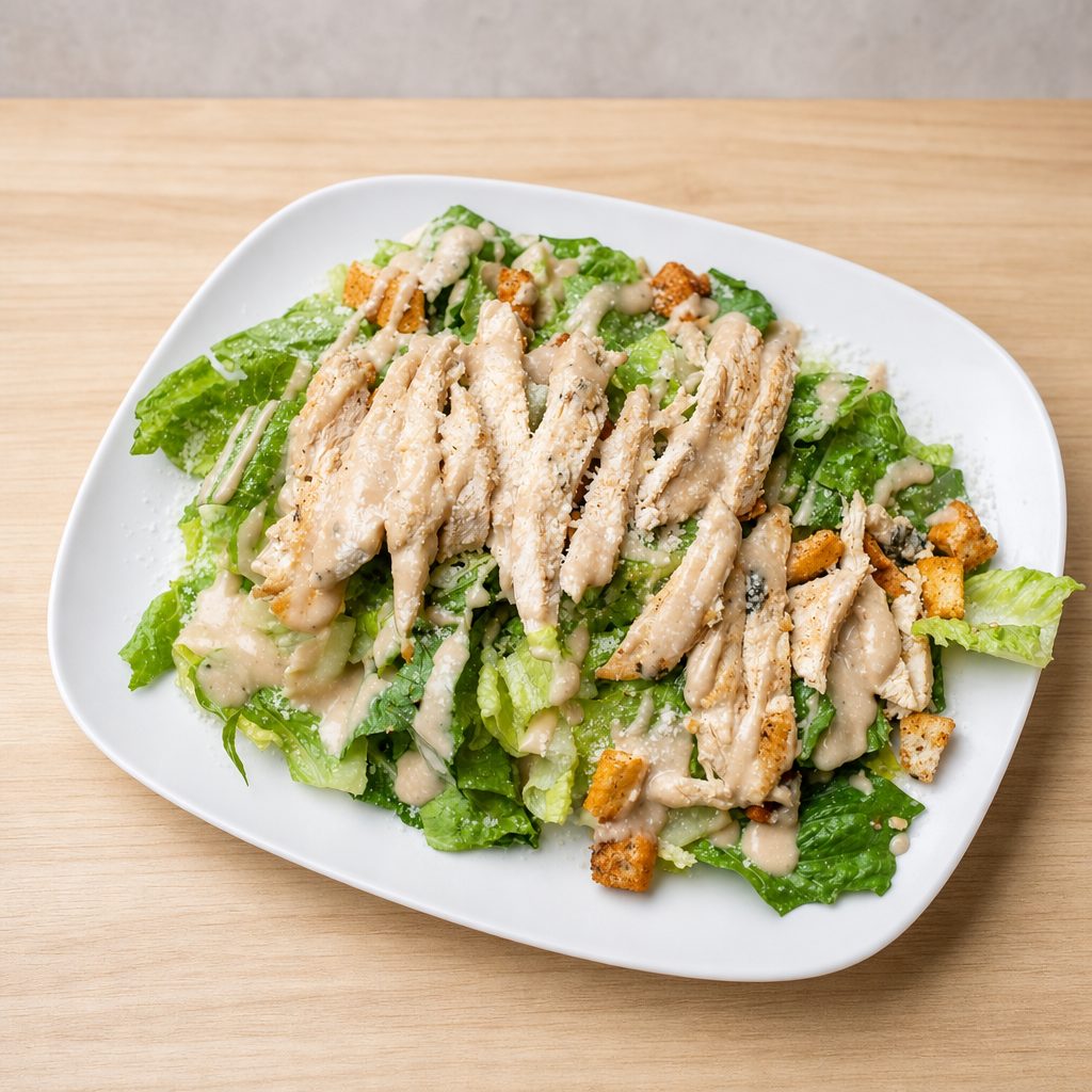 Chicken Caesar Salad.