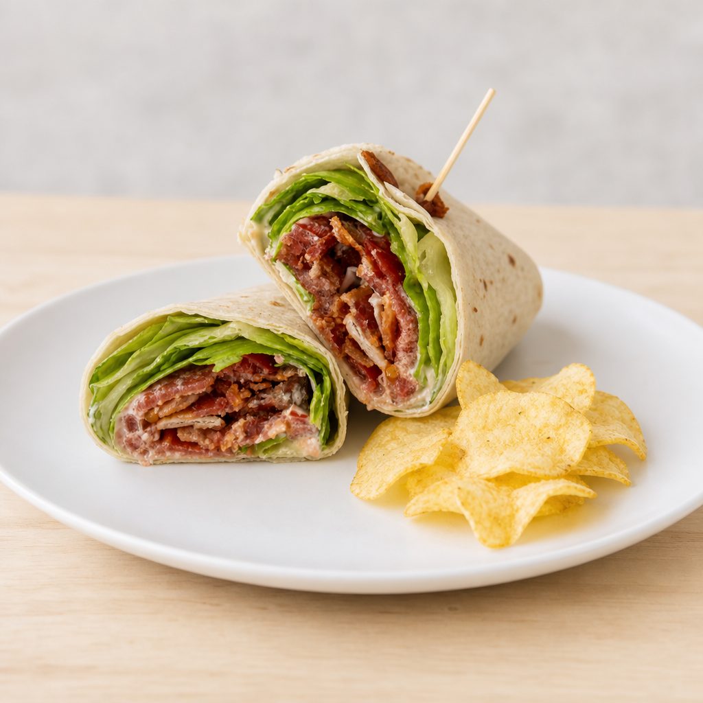 B.L.T. Wrap.
