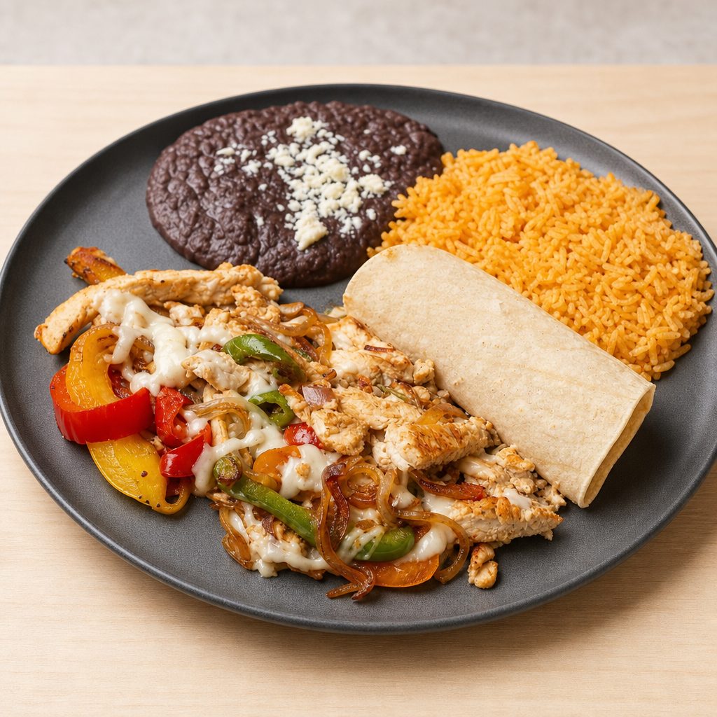 Chicken Fajitas.