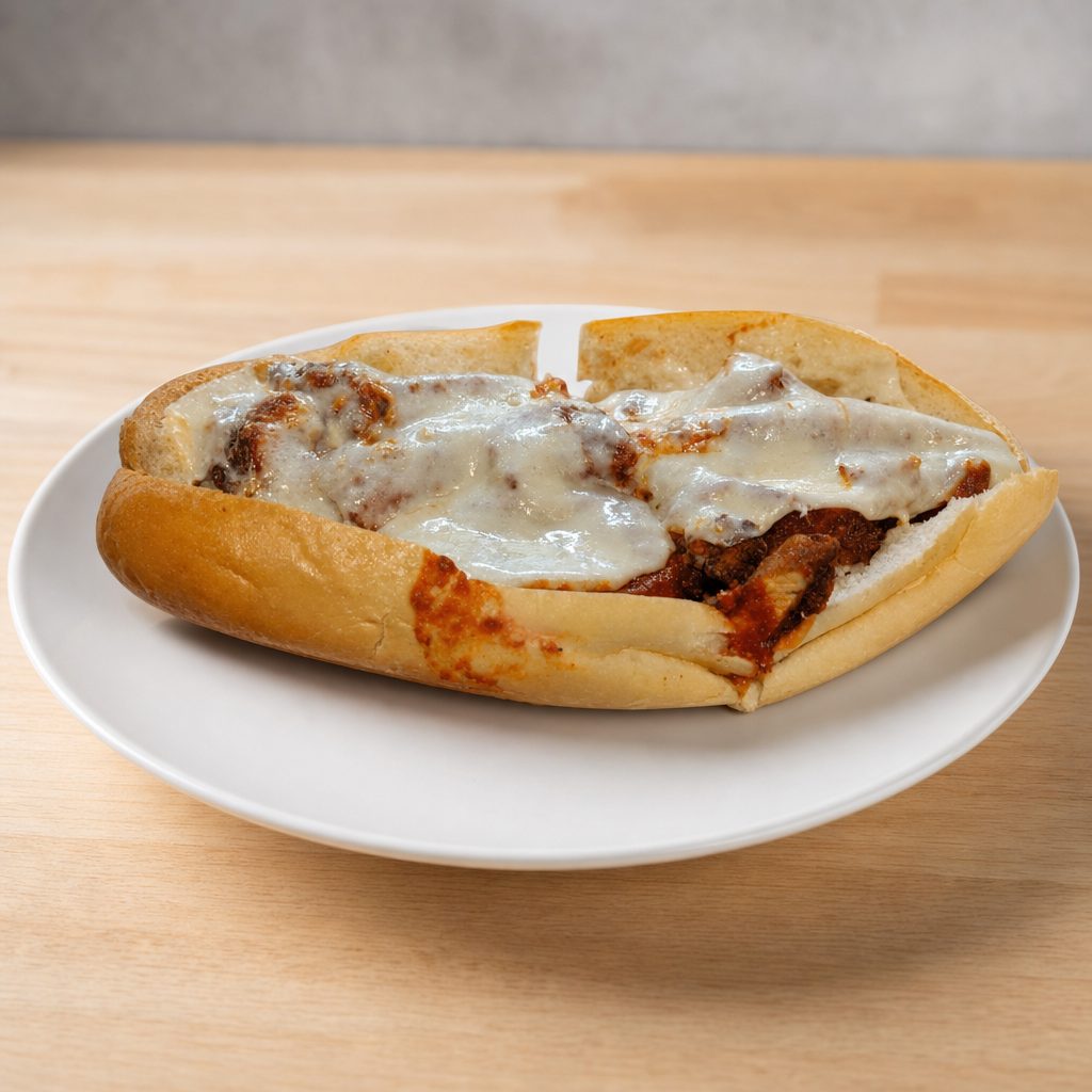 Veal Cutlet Parmigiana Sub.